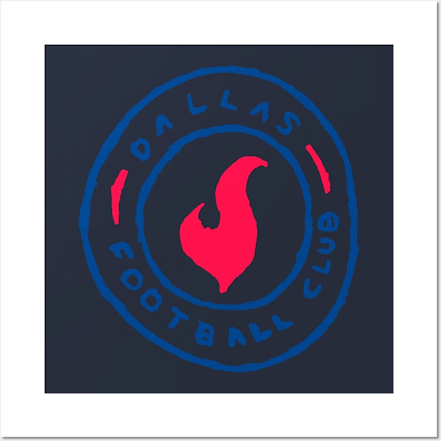 FC Dallaaaas 04 Wall Art by Very Simple Graph